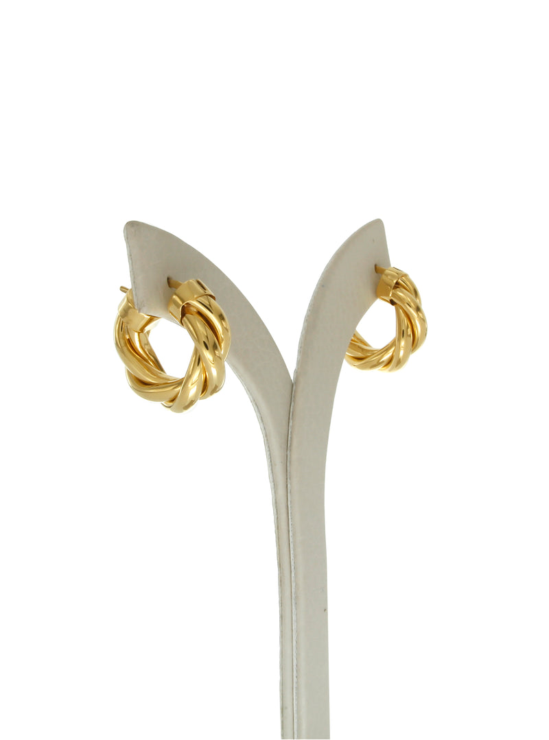 Puffy Hoops for Sensitive Ears