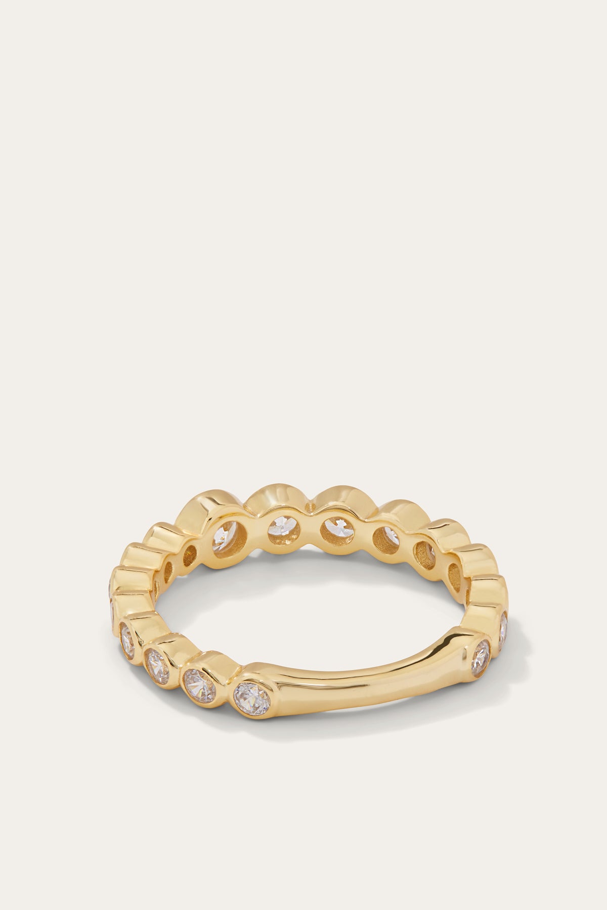 Lola Eternity gold vermeil ring