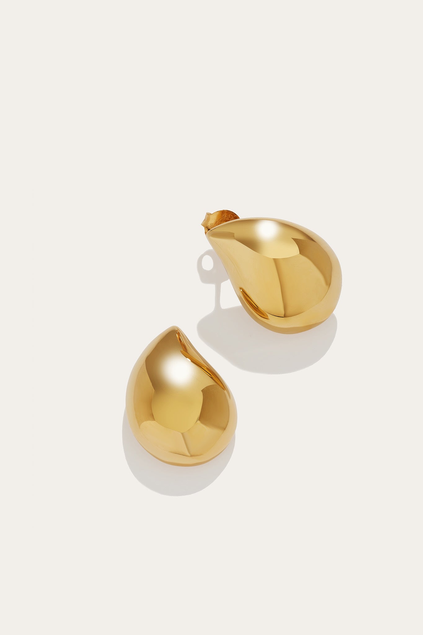 Drop Gold Vermeil Earrings