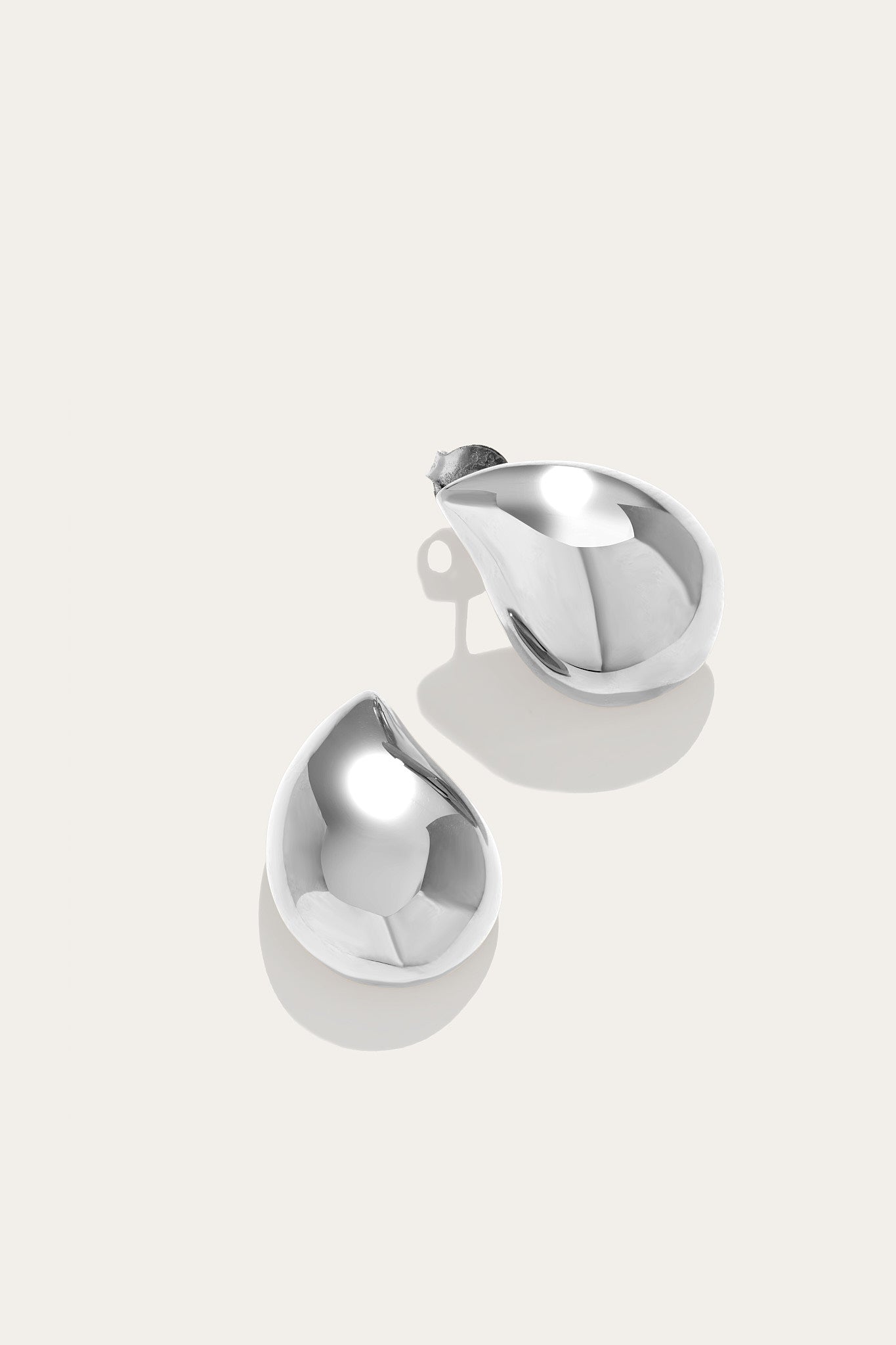 Drop Silver Earrings