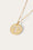 Aries gold vermeil necklace
