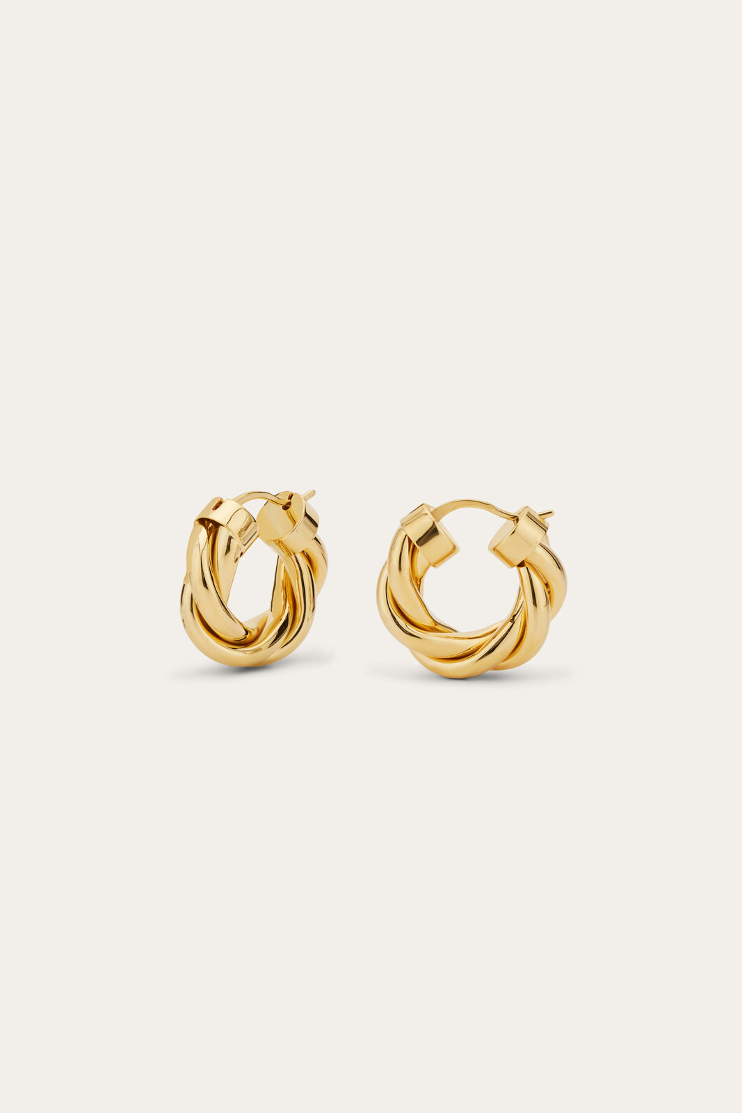 Puffy Hoops for Sensitive Ears