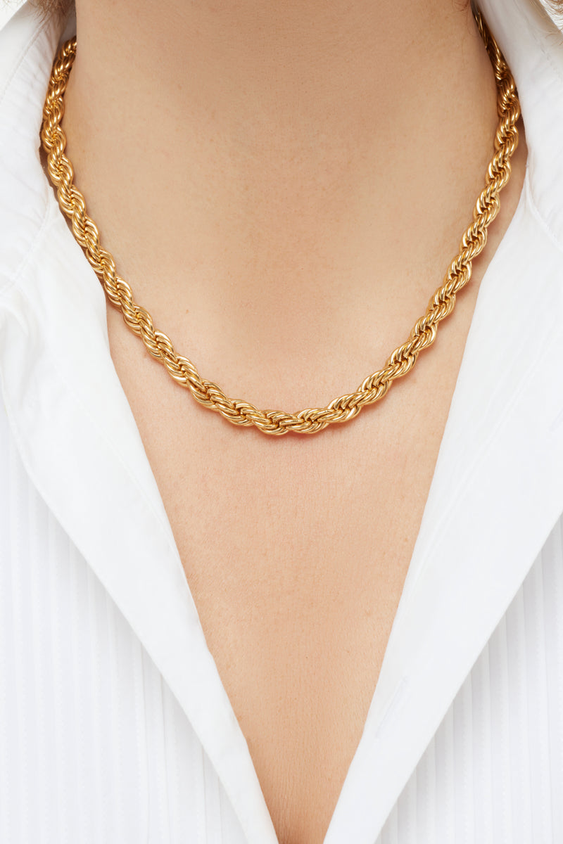 Xenia Gold Plated Necklace