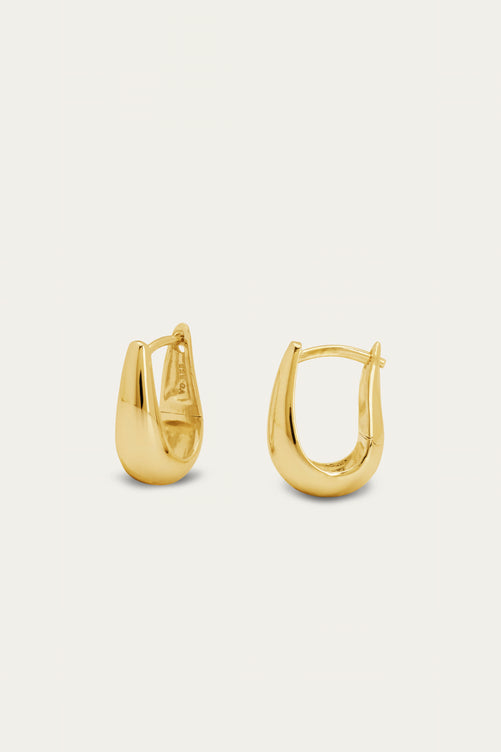 Layla Gold Vermeil Hoops