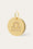 Libra gold vermeil zodiac disc