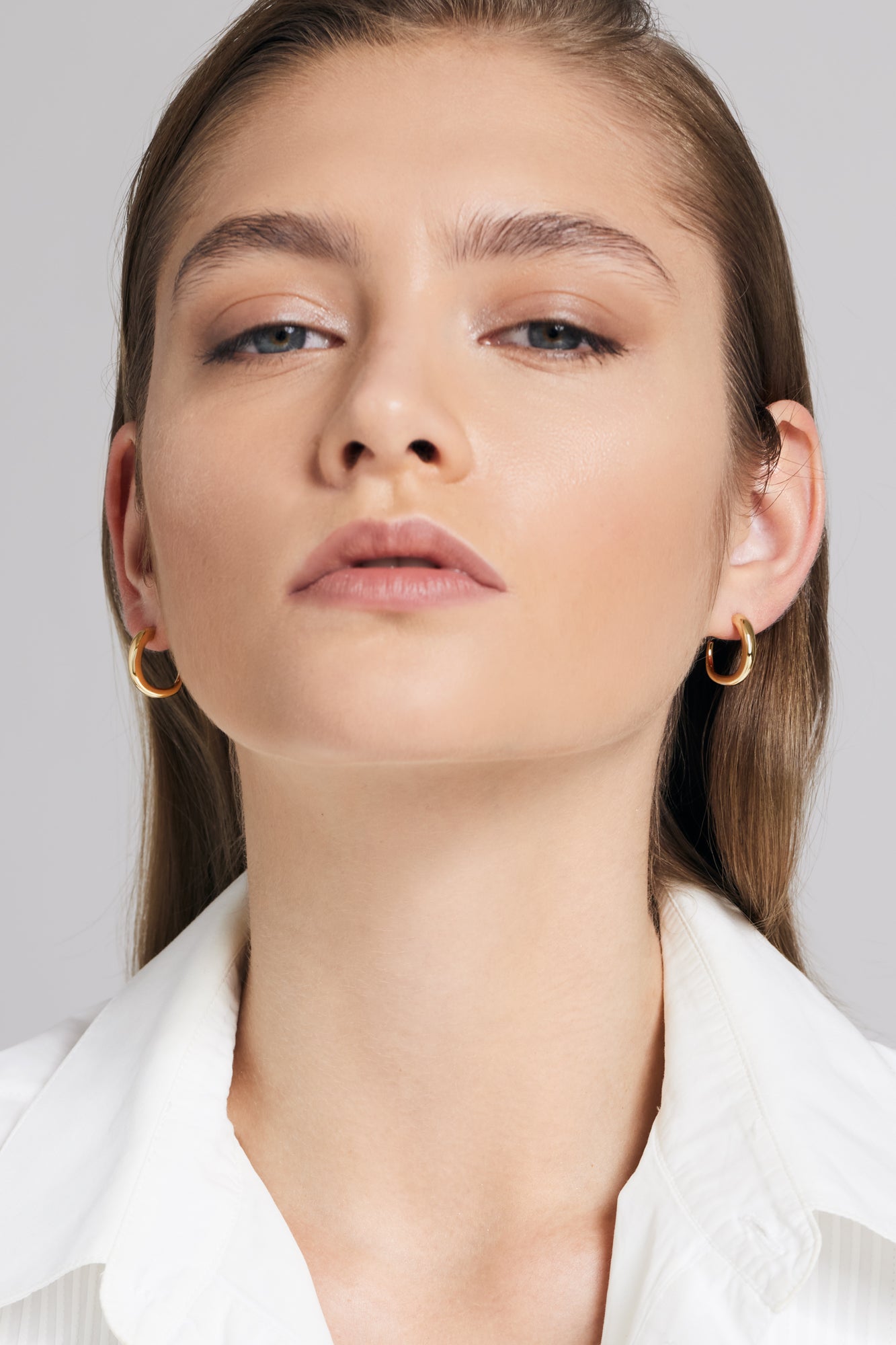 Kyma gold vermeil hoops