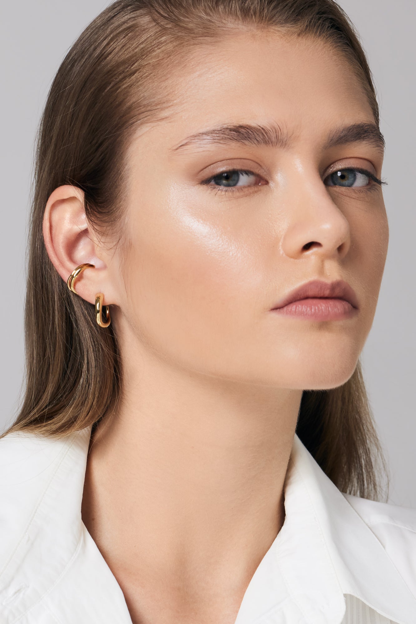 Kyma gold vermeil hoops