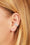 Gala sterling silver ear cuff