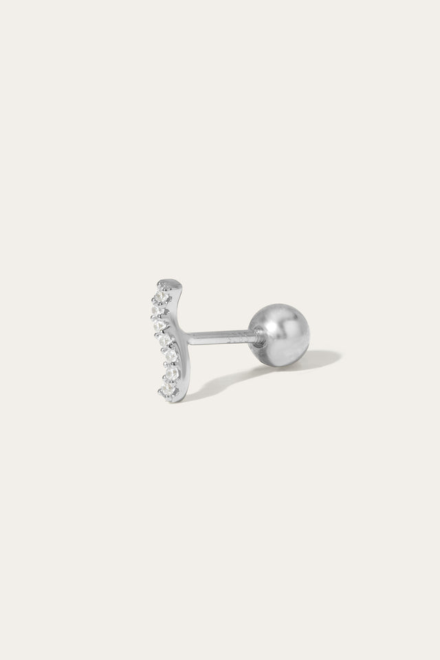Kyma silver stud (ball screw)