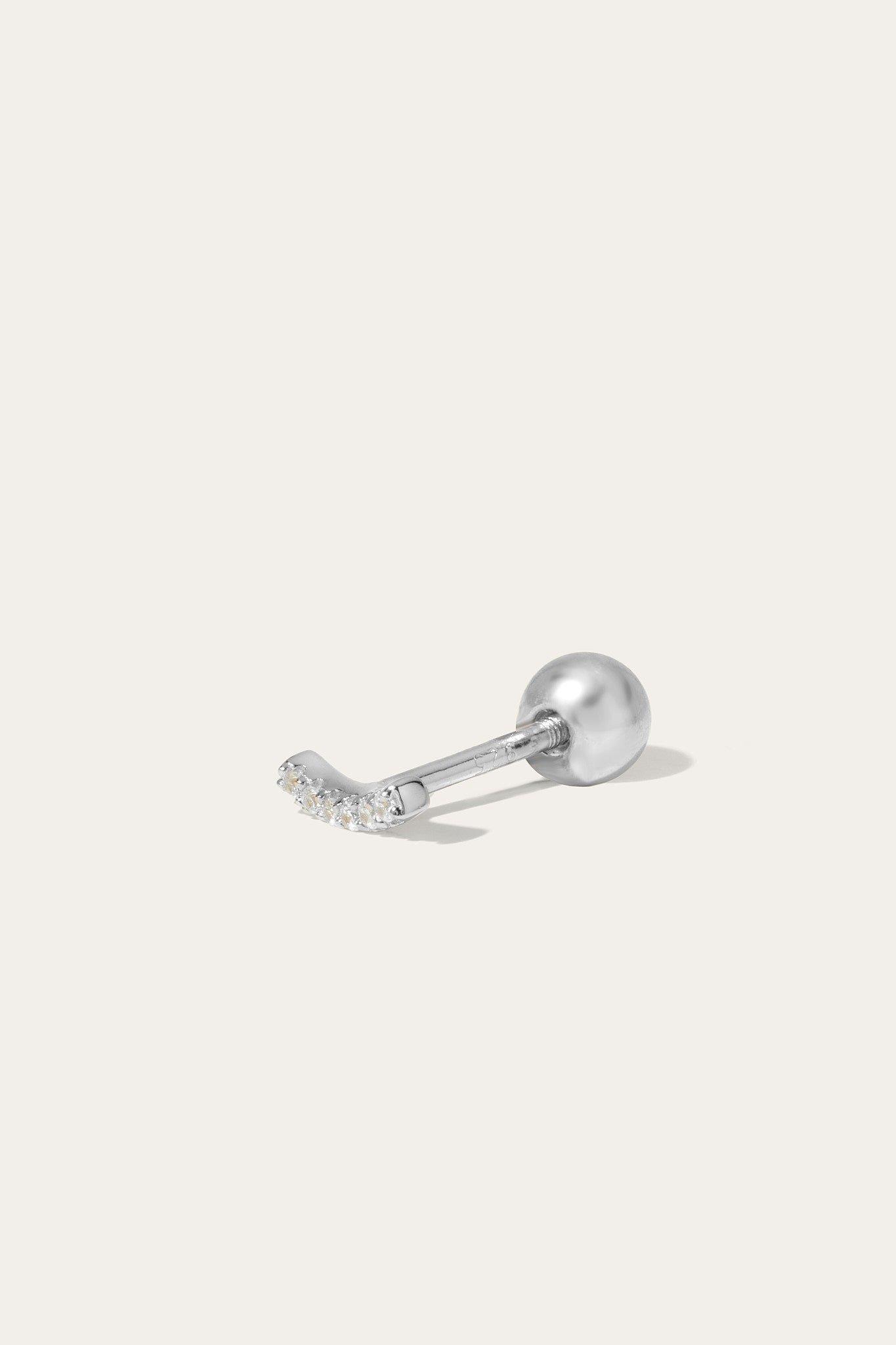 Rio silver stud (ball screw)