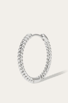 Speira 18mm sterling silver mini hoop