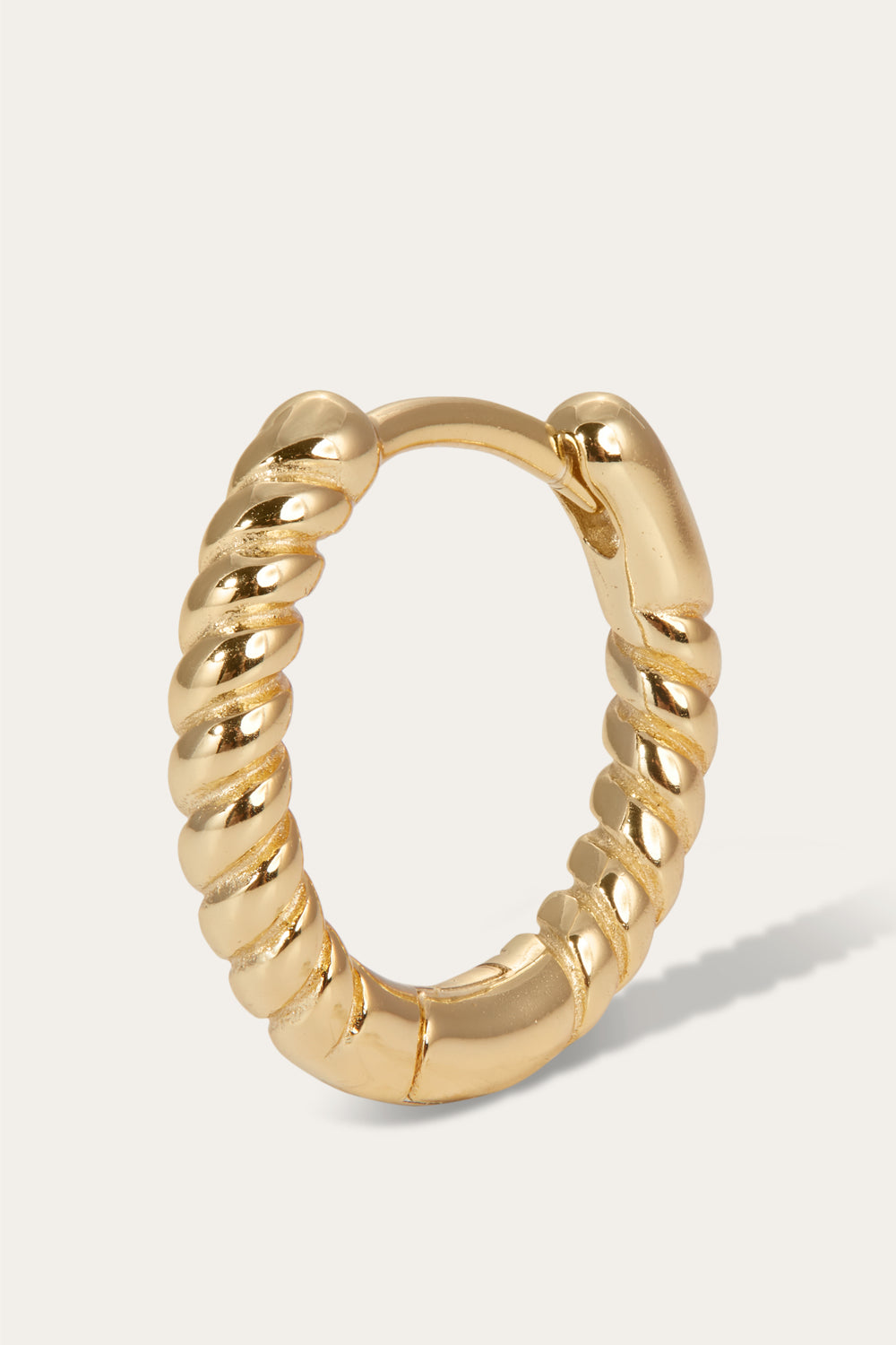 Speira 11mm gold vermeil huggie