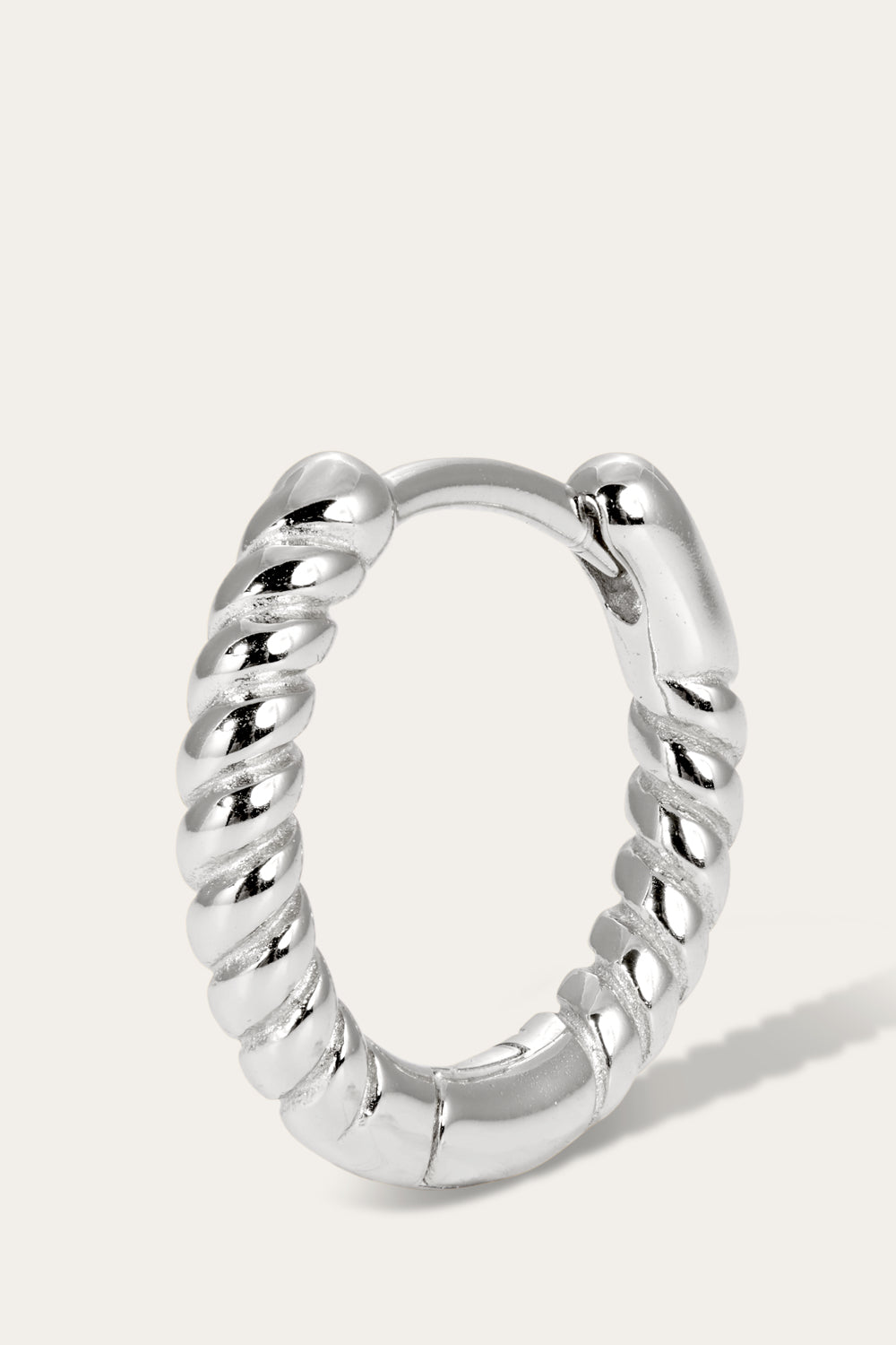Speira 11mm sterling silver huggie