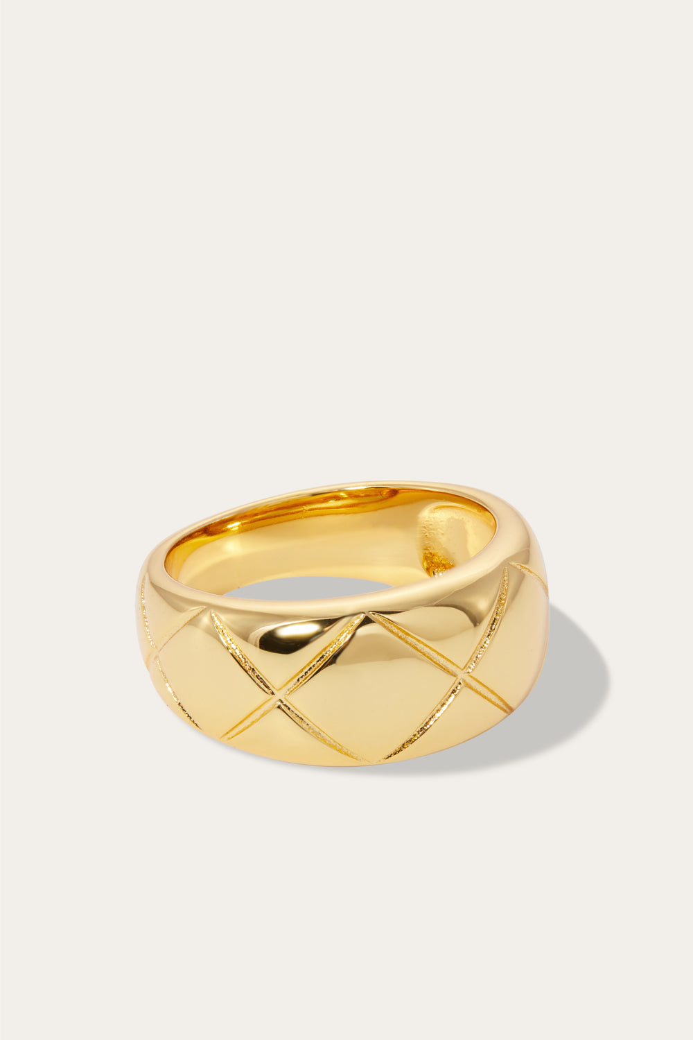 chanel ring gold