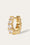 Mini Gala 6.5mm gold vermeil huggie