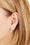 Speira band sterling silver ear cuff