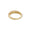 Lara pave gold vermeil ring
