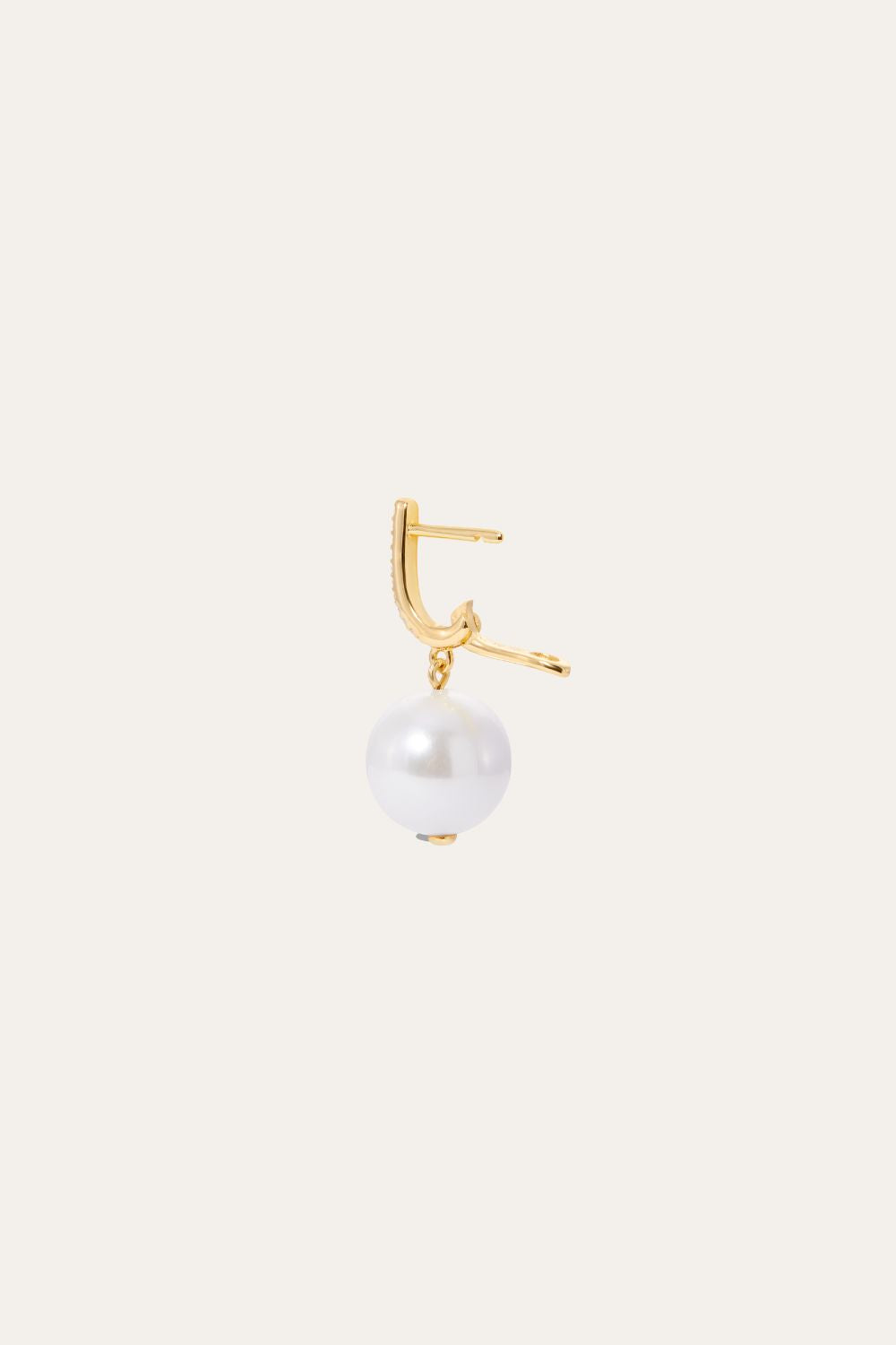 Sfera starburst pearl earring