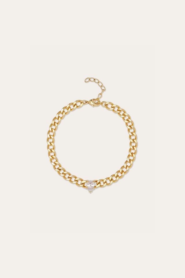 Catena Celeste gold plated bracelet