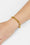 Large Catena gold plated bracelet