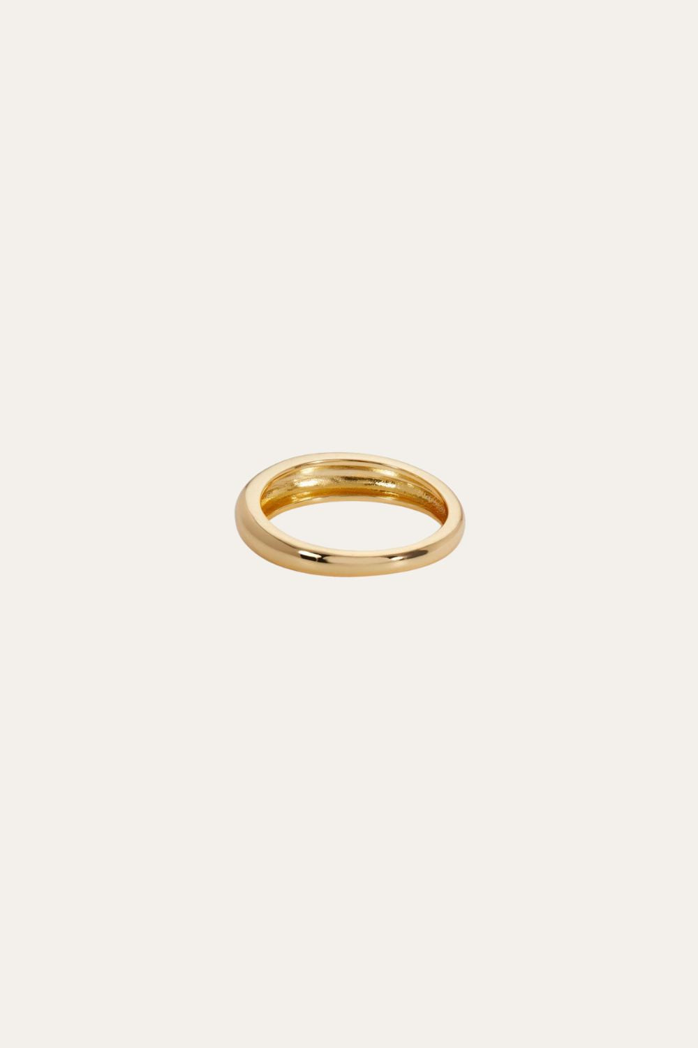 Lara band gold vermeil ring