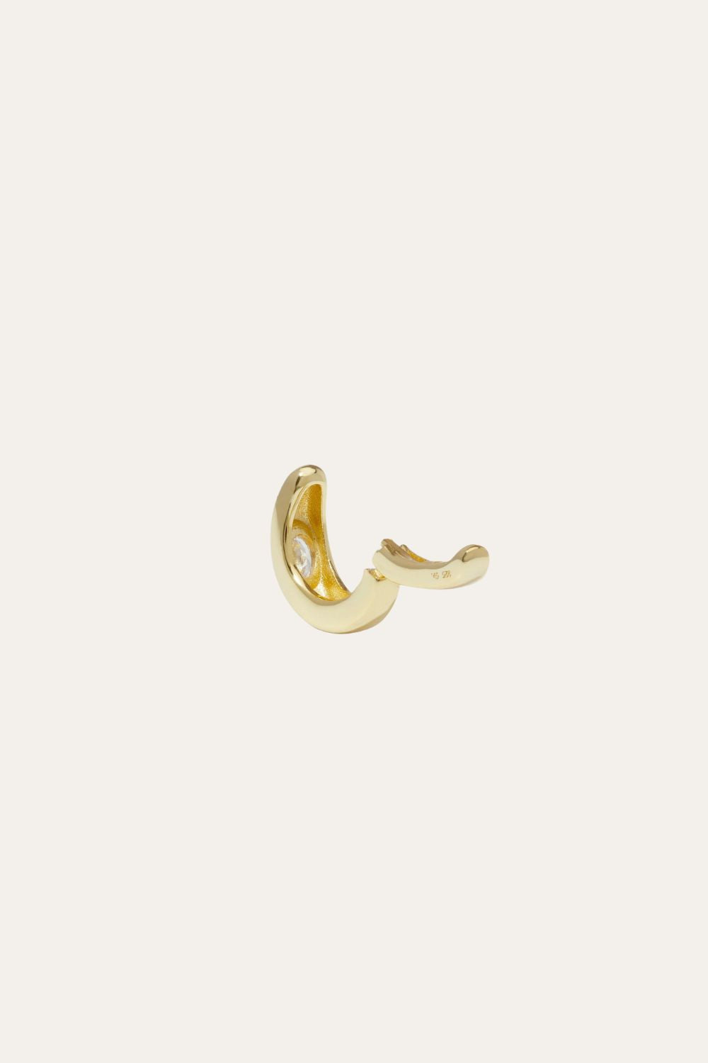 Lara gold vermeil ear cuff