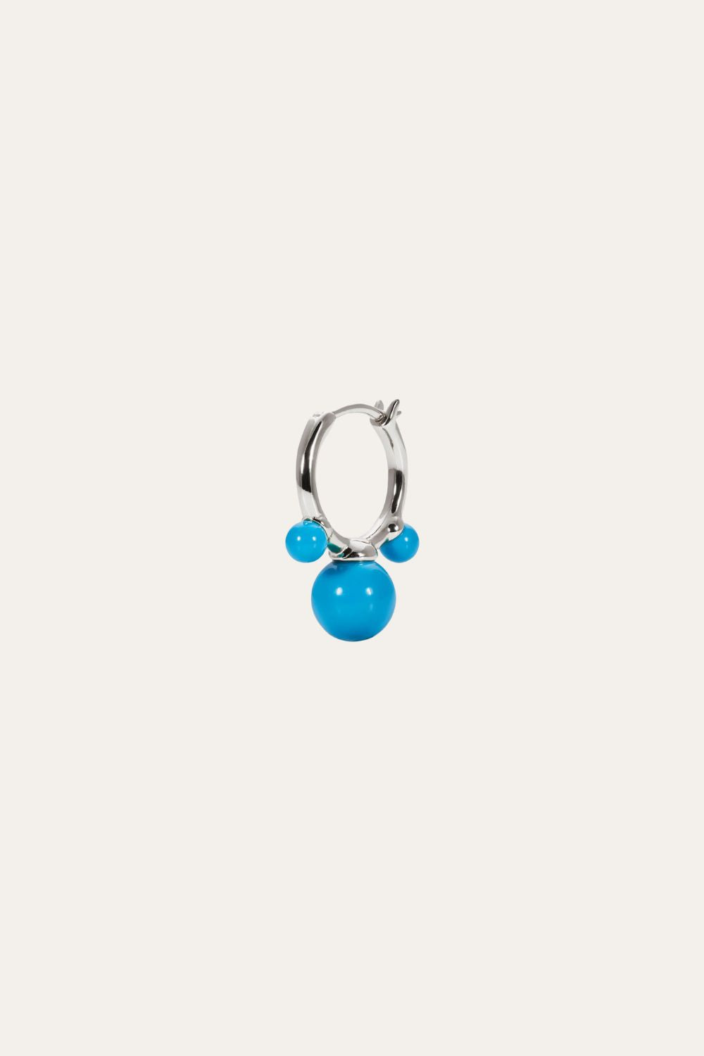 Maya turquoise sterling silver earring