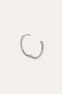 Speira 18mm sterling silver mini hoop