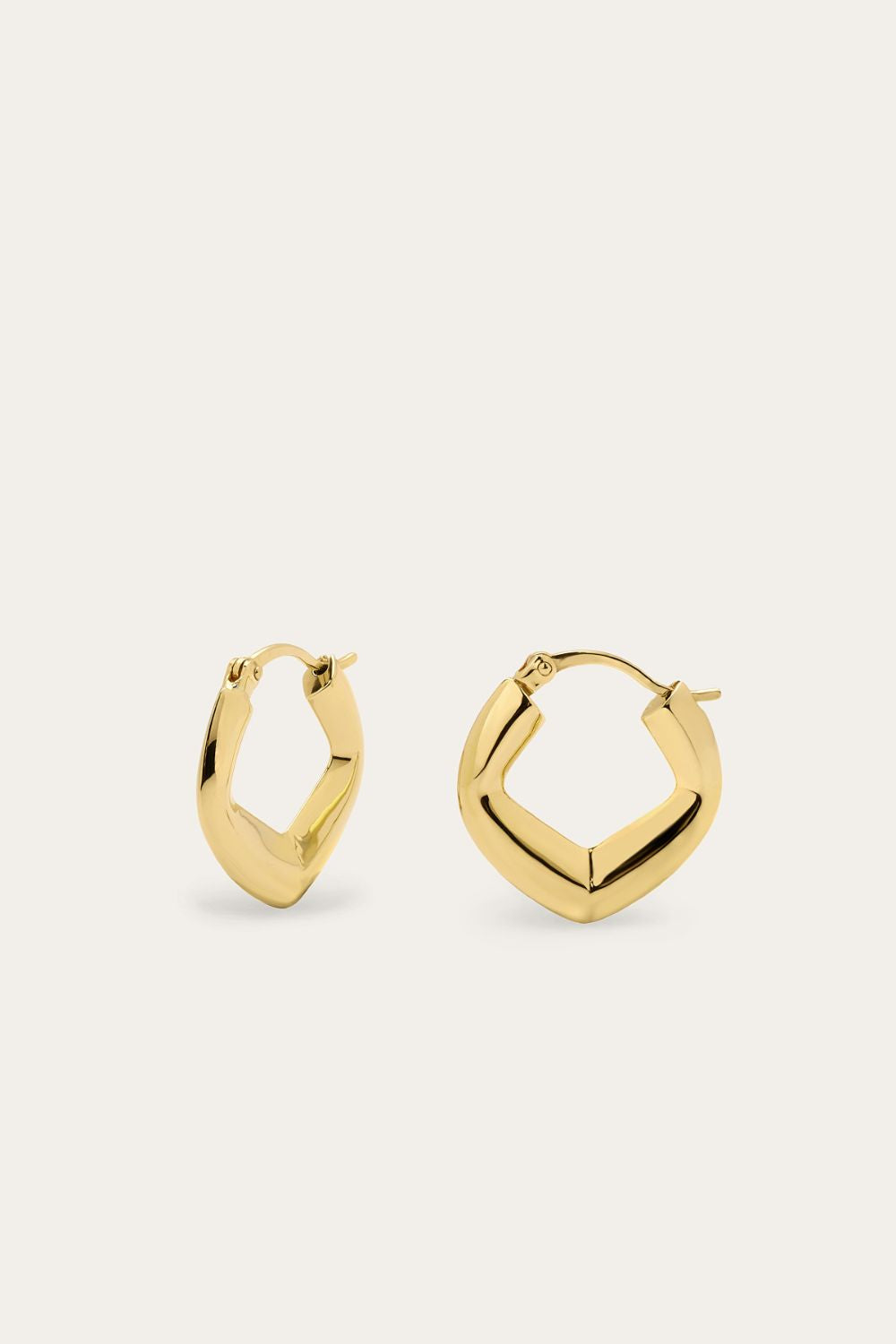 Mini Audrey Gold Hoop Earrings | Galleria Armadoro