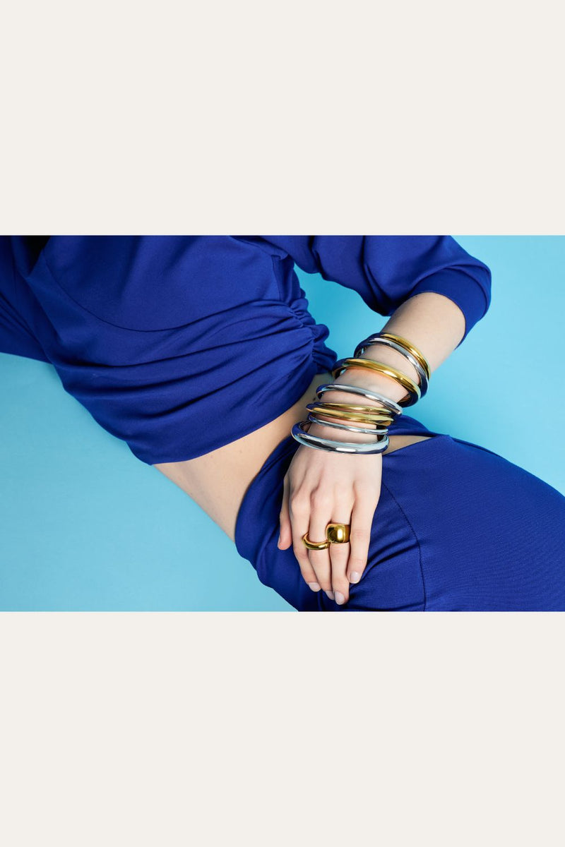 Gaga Gold Plated Bangle