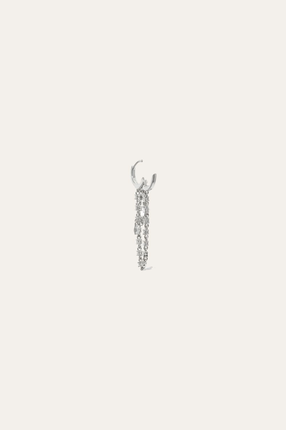 Amina sterling silver earring