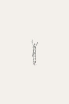 Amina sterling silver earring