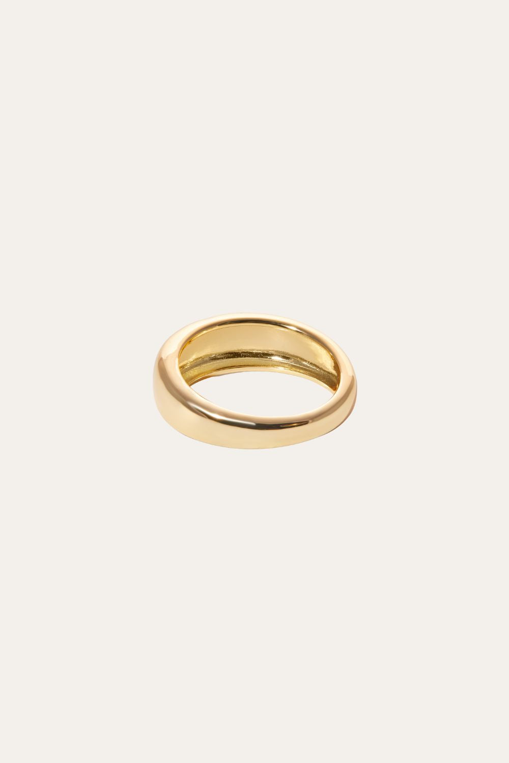 Small eternity gold vermeil ring