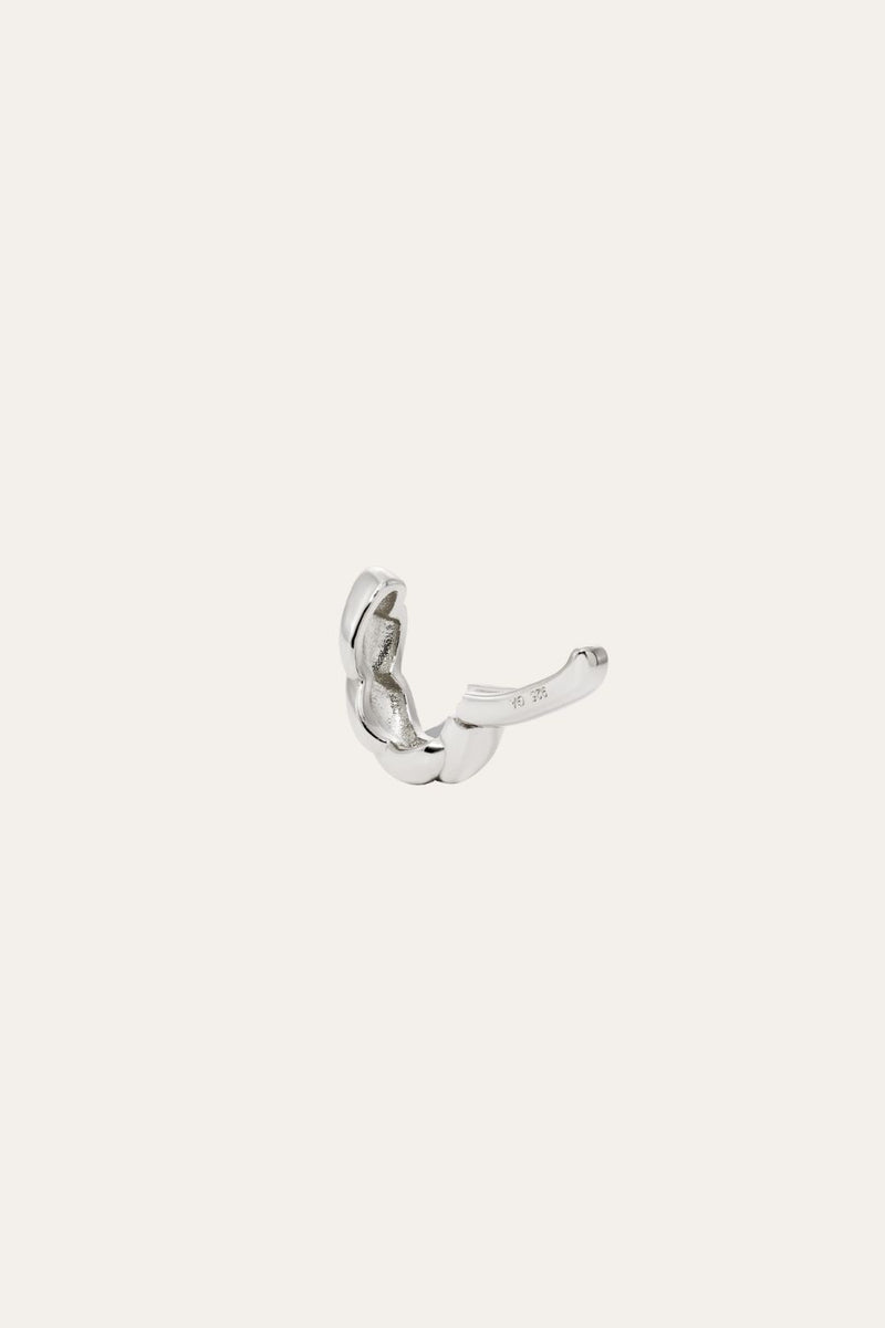 Speira band sterling silver ear cuff