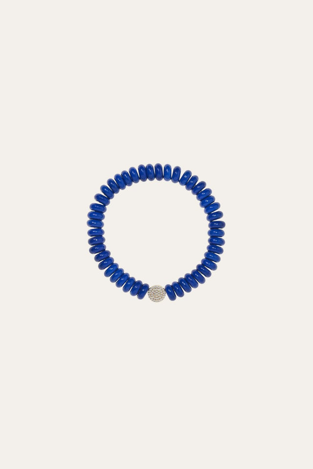 8,3 mm lapis bead bracelet
