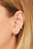 Daria gold vermeil ear cuff