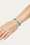 4,5 mm turquoise bead bracelet