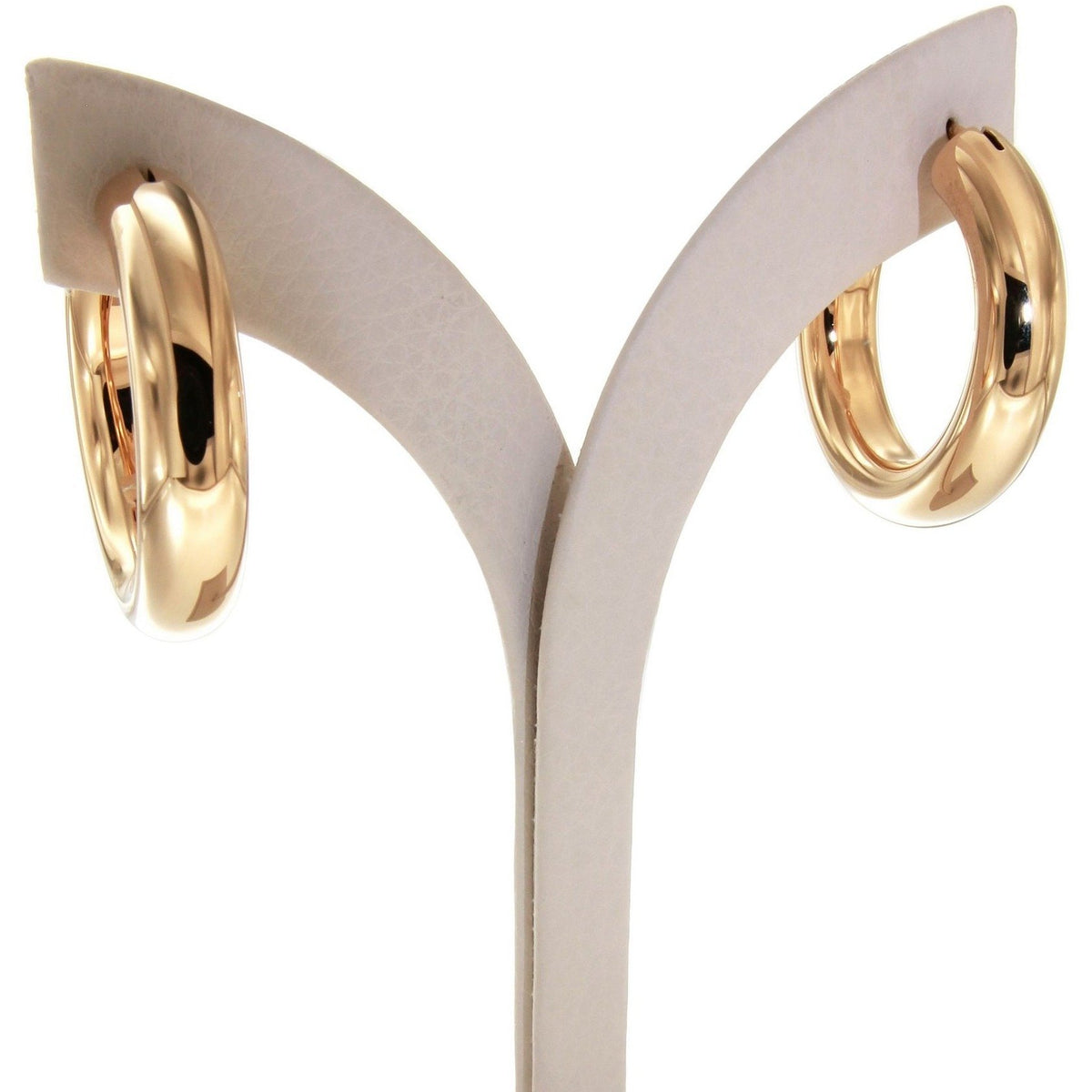 Puffy Hoops for Sensitive Ears